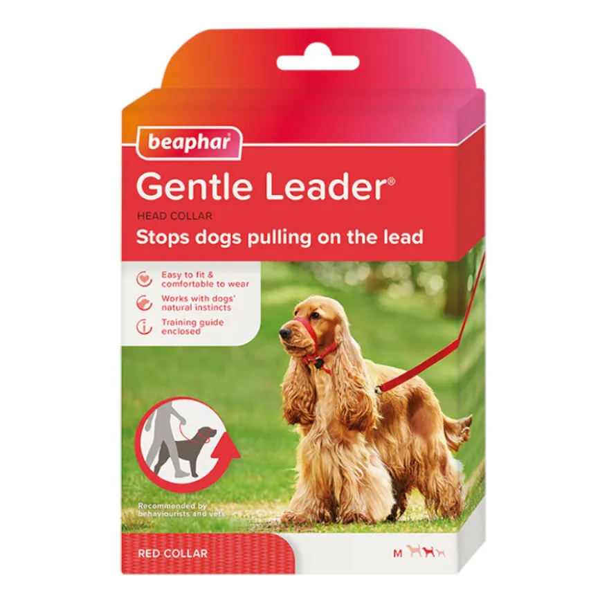 Beaphar Gentle Leader Collar de adiestramiento Rojo para perros