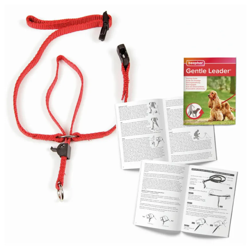 Beaphar Gentle Leader Collar de adiestramiento Rojo para perros