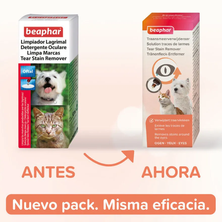 Beaphar Limpiador de Lagrimal para perros y gatos