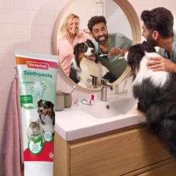 Beaphar Pasta Dental Menta Perejil para Perros y Gatos