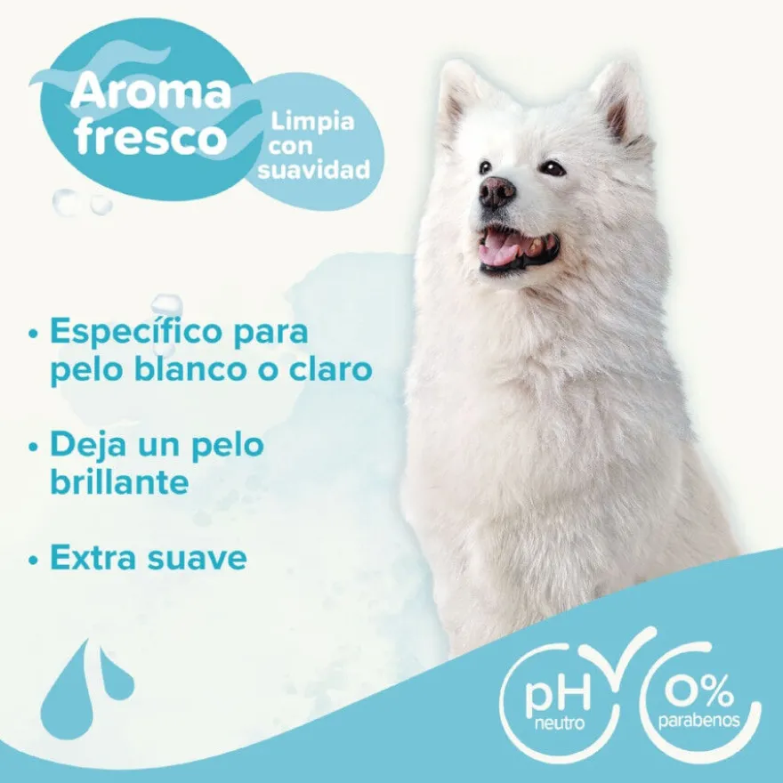 Beaphar Pelo Blanco Champú para perros