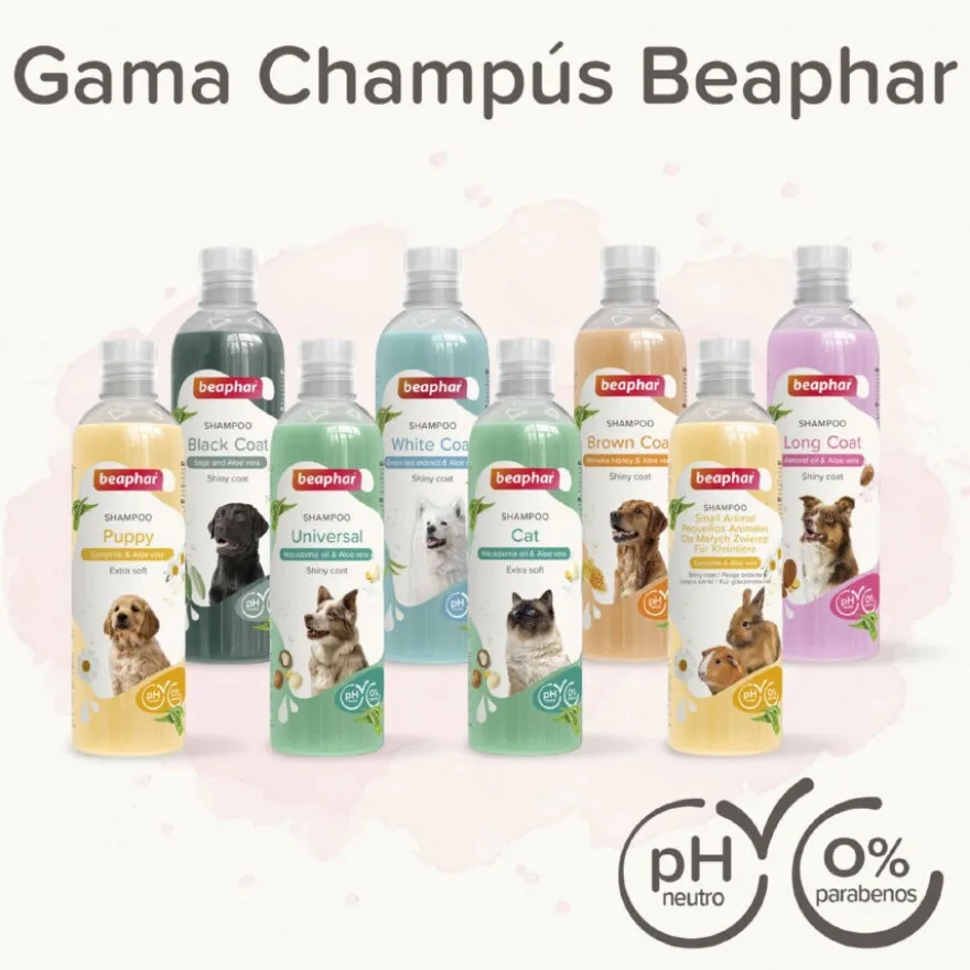 Beaphar Pelo Blanco Champú para perros