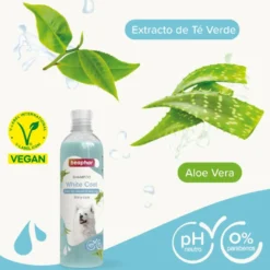 Beaphar Pelo Blanco Champú para perros