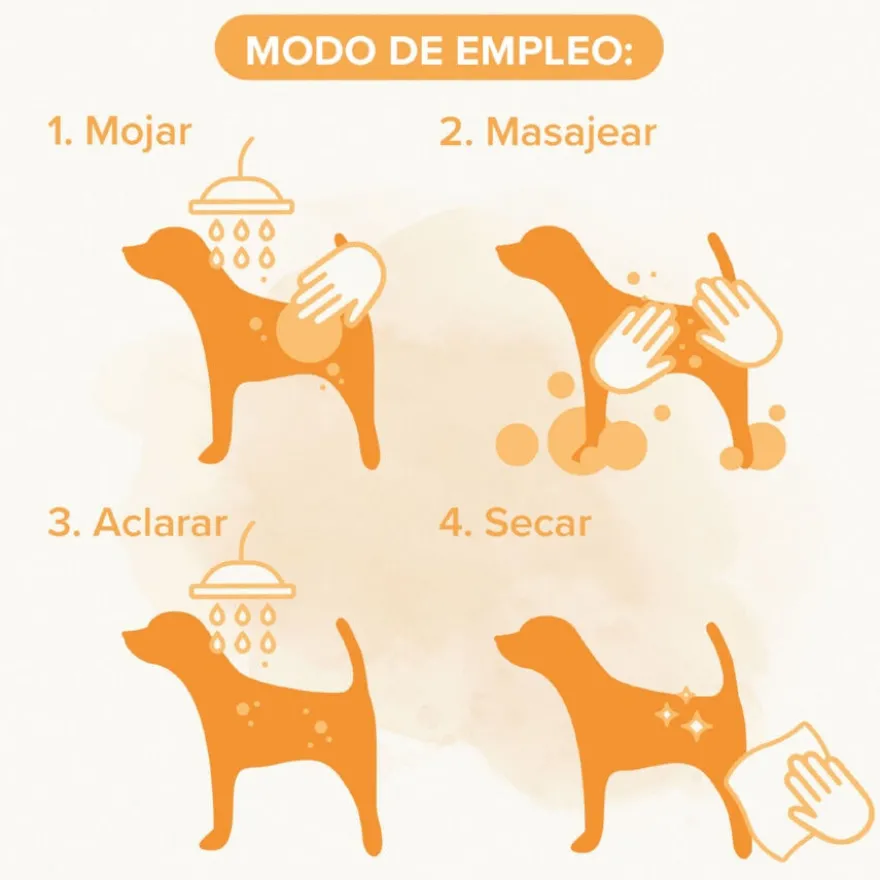Beaphar Pelo Marrón Champú para perros