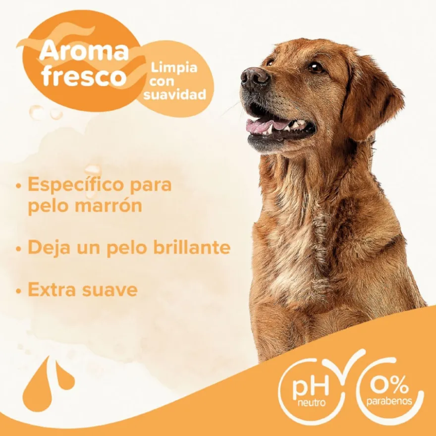 Beaphar Pelo Marrón Champú para perros