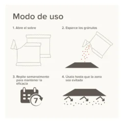 Beaphar Repelente en gránulos para exterior para perros y gatos
