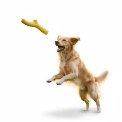 BECO Mordedor de Goma Amarillo para perros