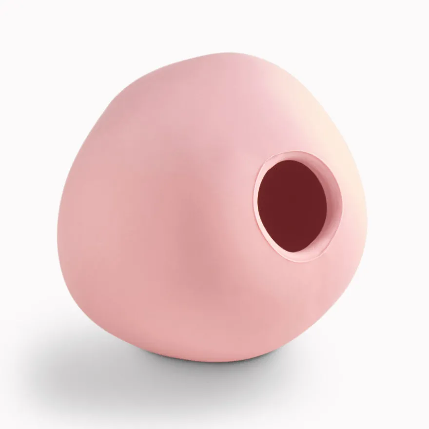 BECO Pelota Portagolosinas de Goma Rosa para perros