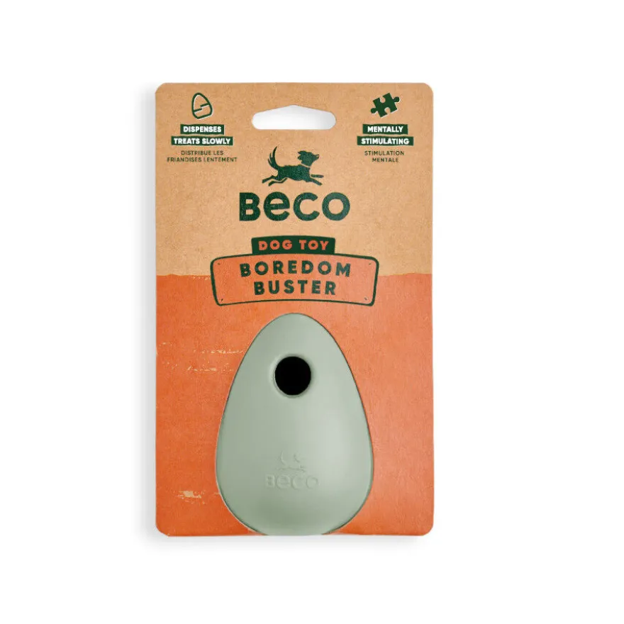 BECO Portagolosinas de Goma Verde para perros