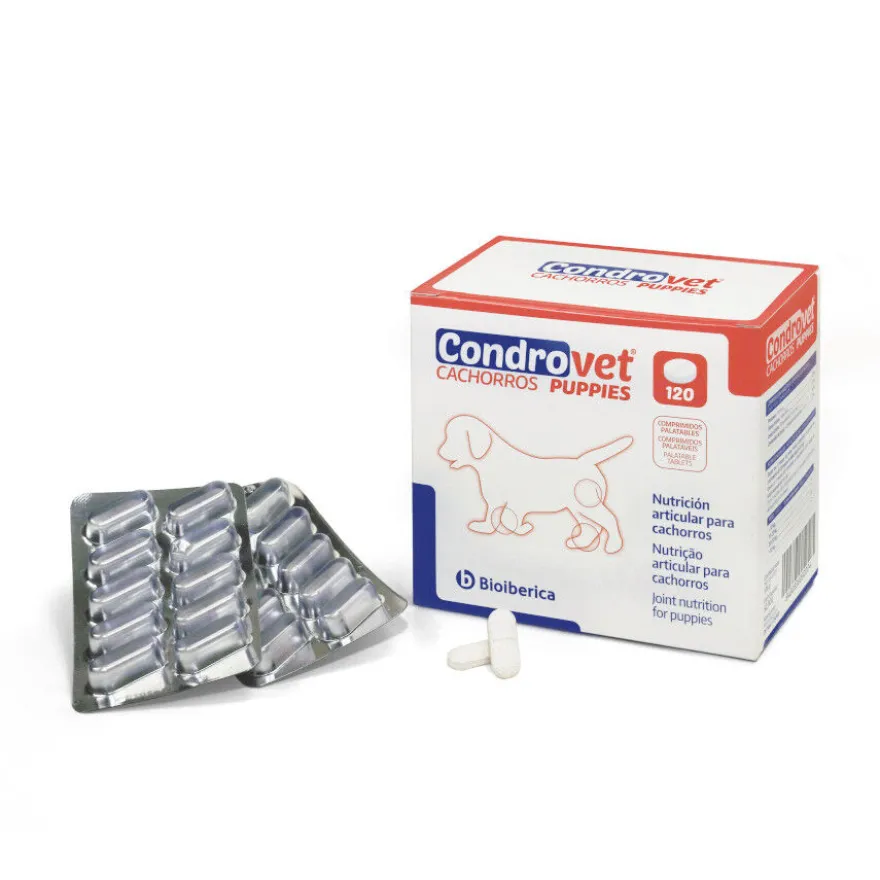 Bioiberica Condrovet Condroprotector articular para cachorros