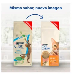 Cat Chow Adult Salmón Pienso para gatos