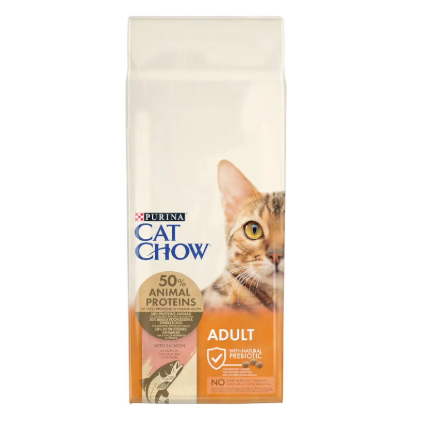 Cat Chow Adult Salmón Pienso para gatos