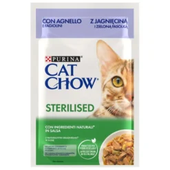 Cat Chow Sterilised pollo sobre para gatos