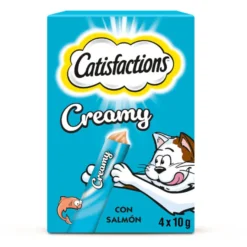 Catisfactions Creamy Salmón Snack cremoso para gatos