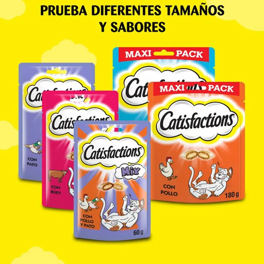 Catisfactions Premios de Buey para Gatos