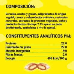 Catisfactions Premios de Queso para Gatos