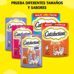 Catisfactions Premios de Queso para Gatos