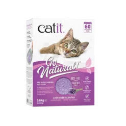 Catit Go Natura! Arena Cáscara Guisante Lavanda para gatos