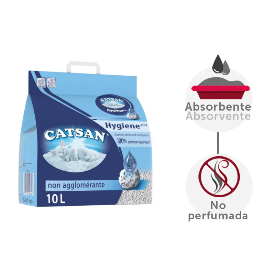 Catsan Arena Hygiene plus absorbente para gatos
