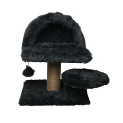 Catshion Susy Poste Rascador con Cueva Gris para gatos