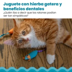 Catstages Chew Ratón con Catnip para gatos