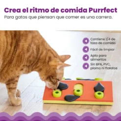 Catstages Nina Ottosson Puzzle & Play Melon Madness Juguete de Inteligencia para gatos