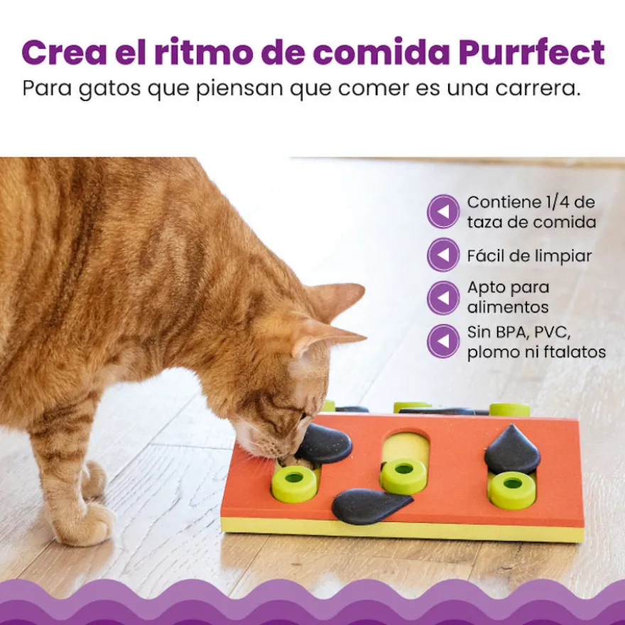 Catstages Nina Ottosson Puzzle & Play Melon Madness Juguete de Inteligencia para gatos