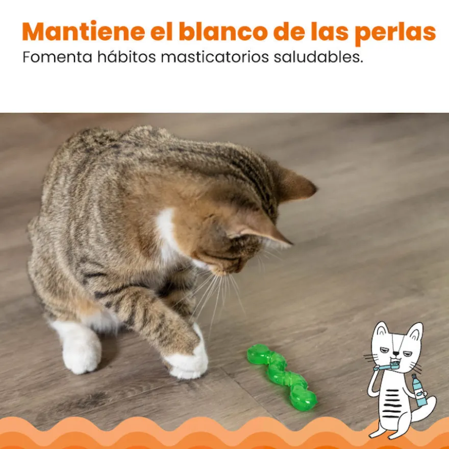 Catstages OrkaKat Gusano de Goma para gatos