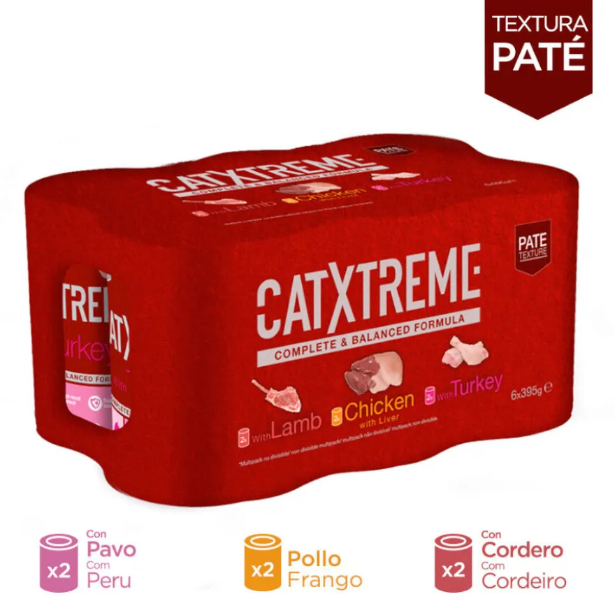 Catxtreme Multipack paté en lata para gatos