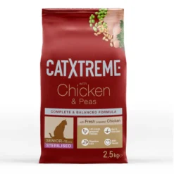 Catxtreme Senior Sterilised Pollo y Guisantes pienso para gatos