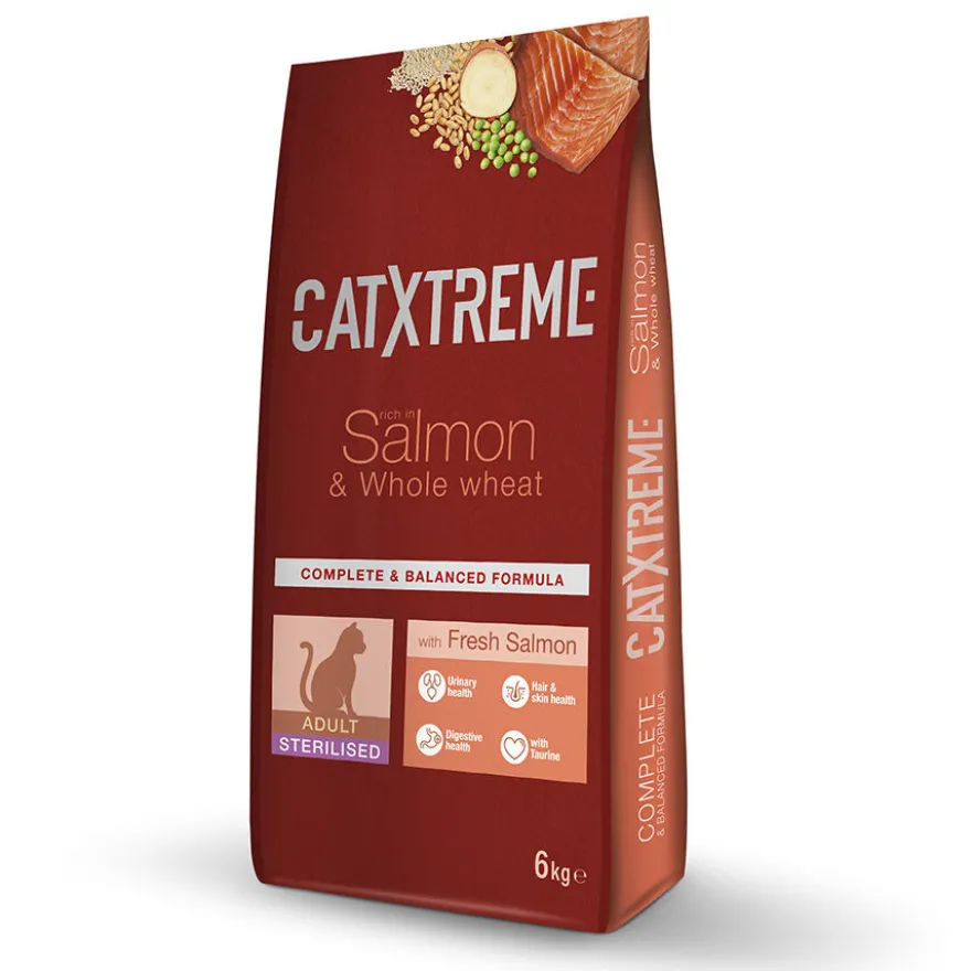 Catxtreme Sterilised Salmón Pienso para gatos