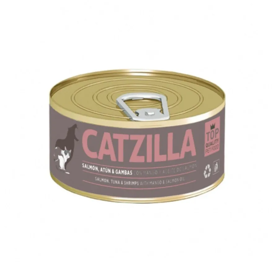 Catzilla pescado lata para gatos