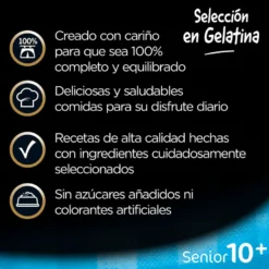 Cesar Carnes Mixtas Gelatina en Bolsita para Perros Senior - Multipack