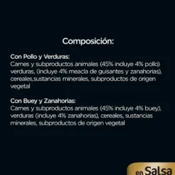 Cesar Carnes Mixtas Salsa en Bolsita para Perros - Multipack