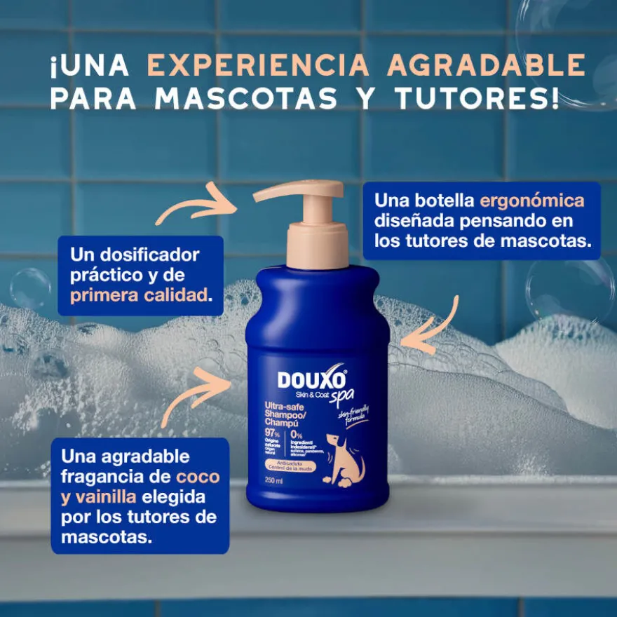 Ceva Douxo Spa Champú Control de Muda para perros