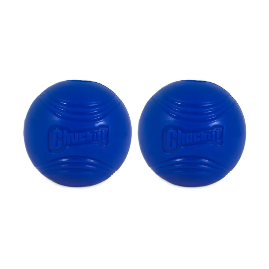 Chuckit! Crunch Pelota con Sonido para perros – Pack 2