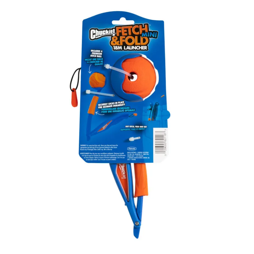 Chuckit! Fetch & Fold Lanza Pelotas Mini para perros