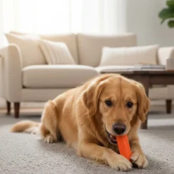 Chuckit! Mordedor de Goma Exteriores Naranja para perros