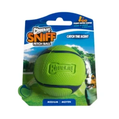 Chuckit! Sniff Fetch Pelota Con Sabor a Cacahuete para perros