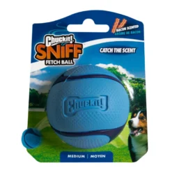 Chuckit! Sniff Fetch Pelota con Sabor a Bacon para perros