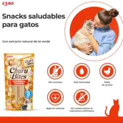 Churu Bites Bocaditos de Pollo para gatos