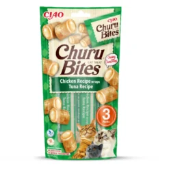 Churu Bites Bocaditos de Pollo y Atún para gatos