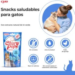 Churu Pops Palitos Receta de Atún para gatos