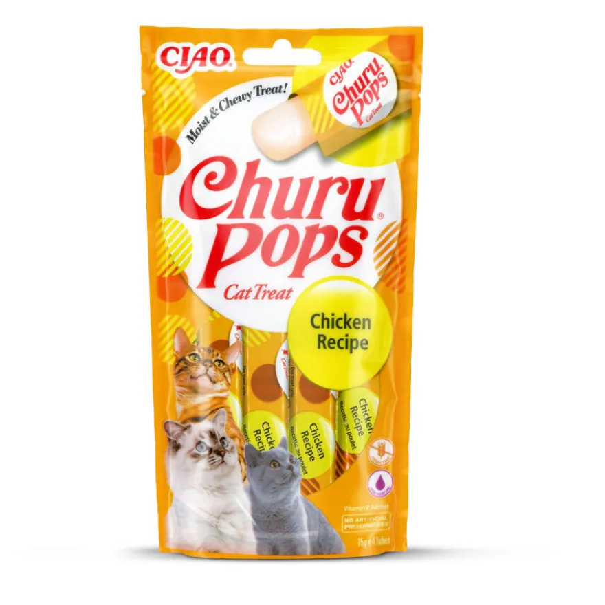 Churu Pops Palitos Receta de Pollo para gatos