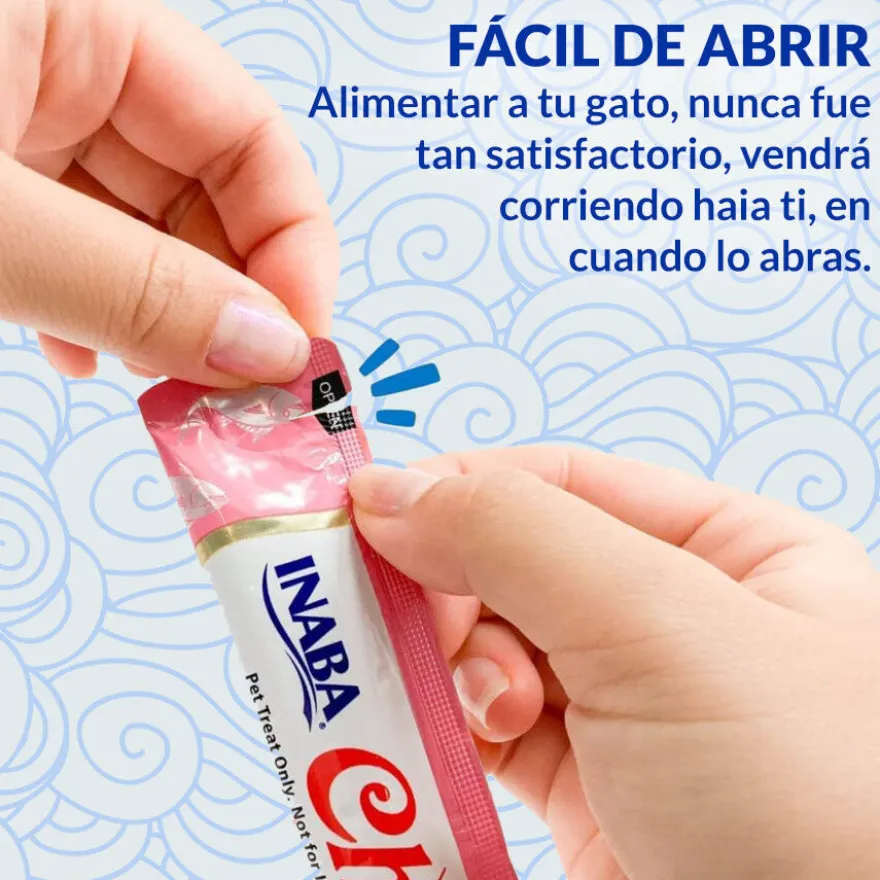 Churu Snack Cremoso de Atún con Salmón para gatos