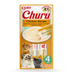 Churu Snack Cremoso de Pollo para gatos
