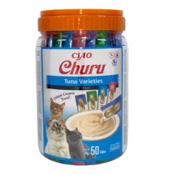 Churu Snack Cremoso Variedades de Atún para gatos