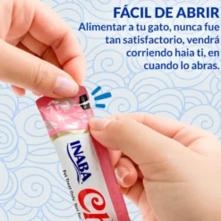 Churu Snack Líquido Variedades de Atún con Marisco para gatos