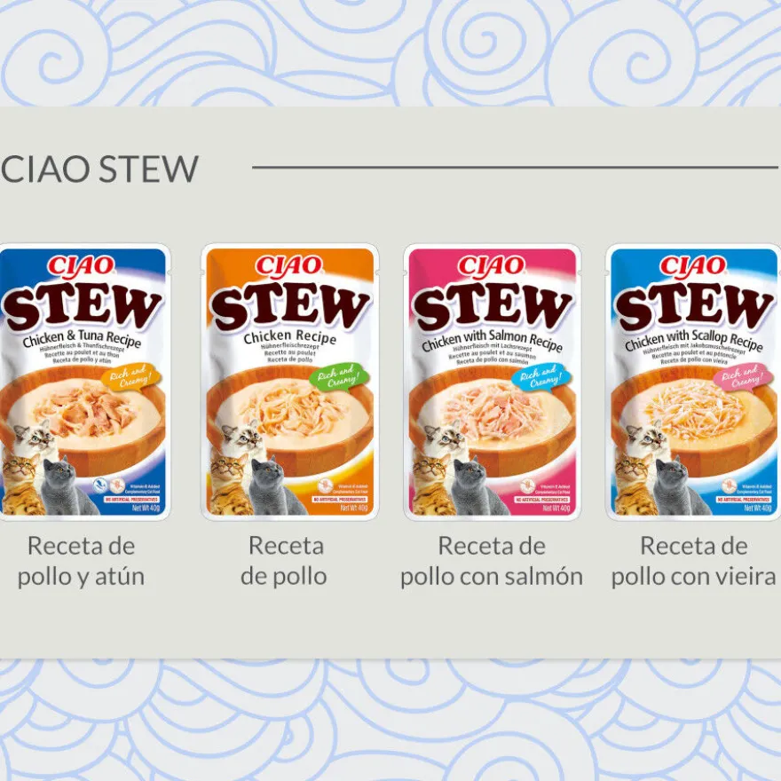 Churu Stew Estofado de Pollo para gatos