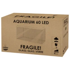 Ciano Aqua Led 60 Negro acuario con luz led, filtro y calentador